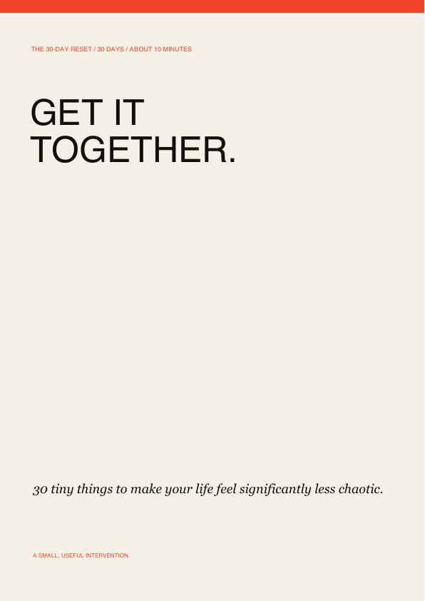 GET IT TOGETHER PDF cover